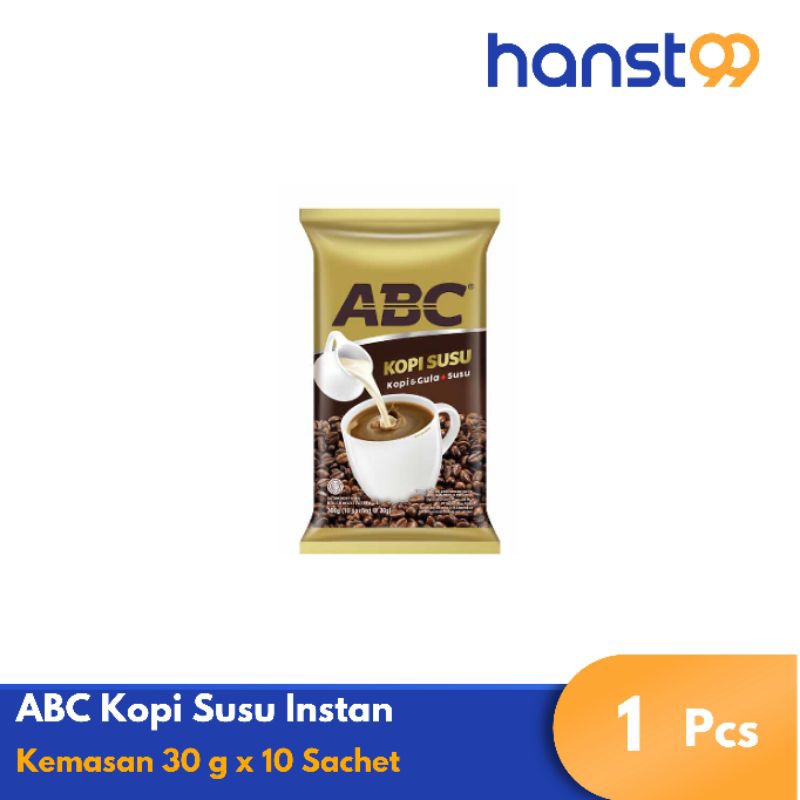 

ABC Kopi Susu Instan 10 Sachet x 30 g