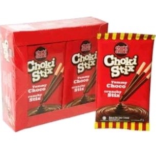 

Choki Choki Stik Yummy Choco satu box isi 12 pack