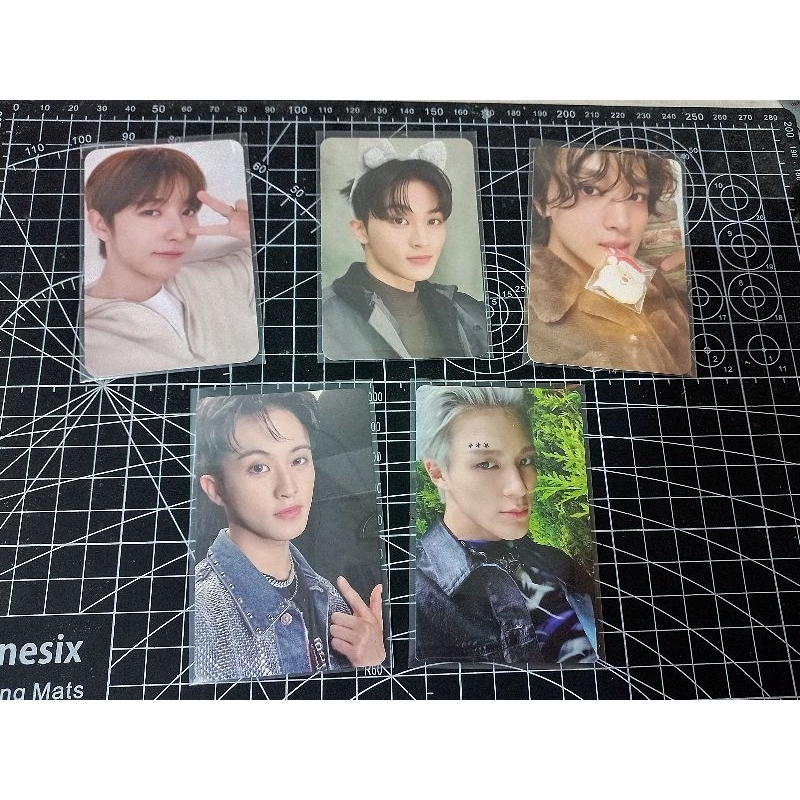[WTS] PHOTOCARD AAB NCT Jeno Alucard, Mark Withmuu, Haechan Mark PINK CHRISMAST, Renjun Mumo BFE