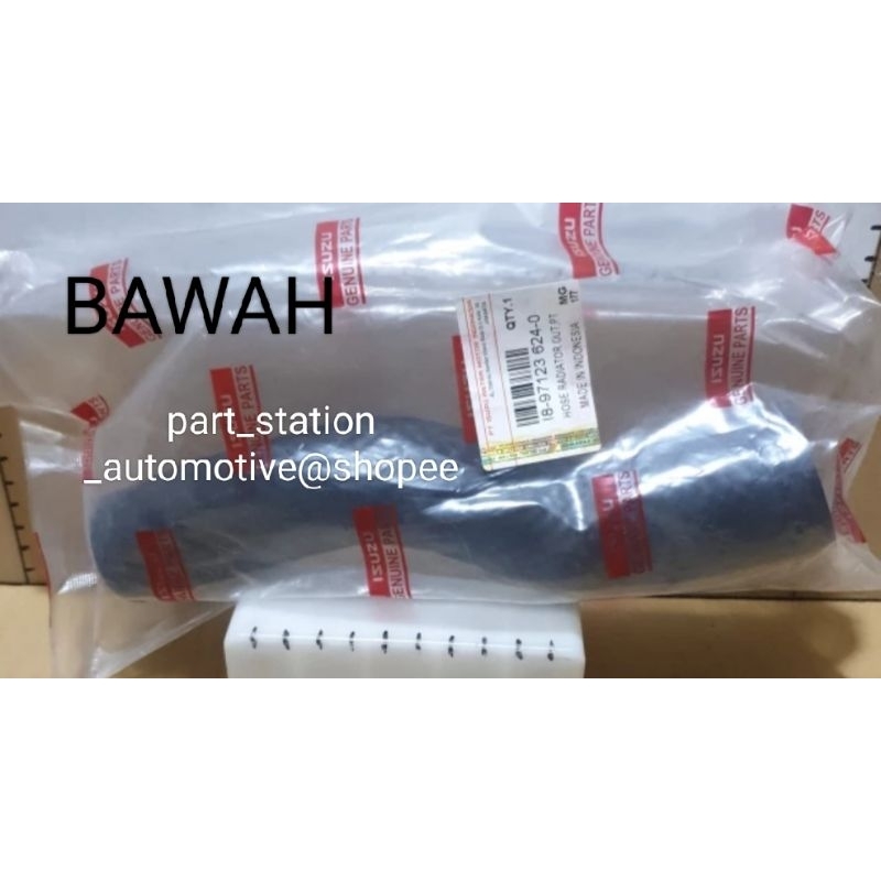 SELANG RADIATOR ISUZU PANTHER 2.5 KOTAK ATAS/BAWAH ORIGINAL