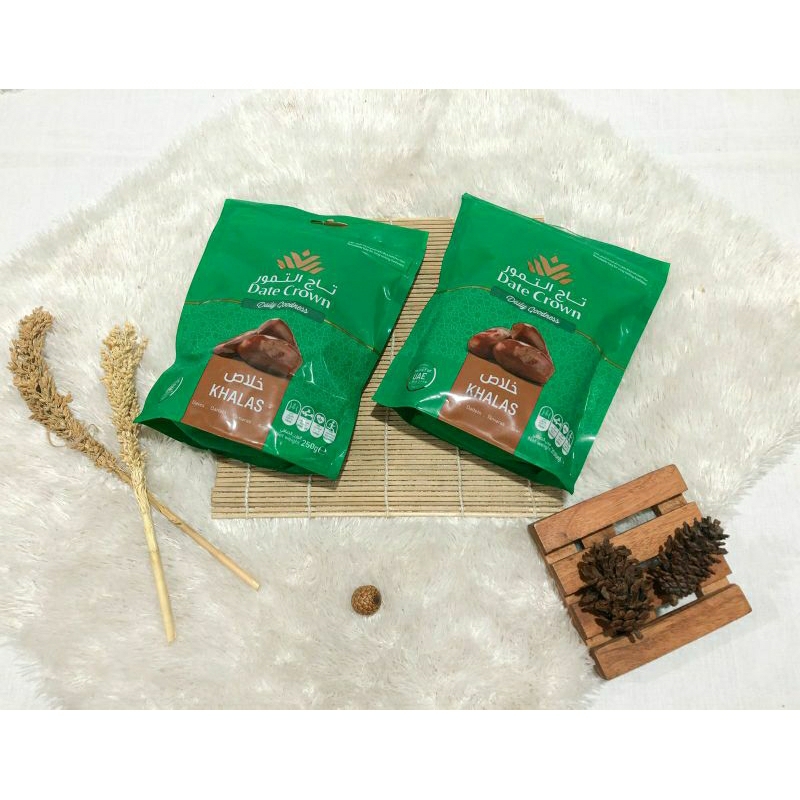 

Kurma Date Crown Khalas Pouch 250gr