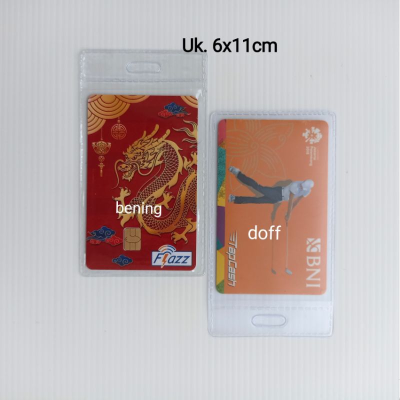 

Sampul plastik ID Card Emoney KTP (satuan)