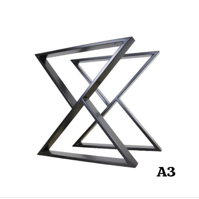 Kaki besi hollow galvanis 4x2