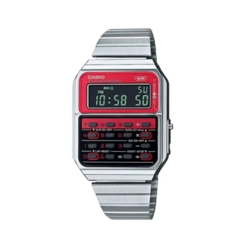 Original jam kalkulator casio ca-500we-4BDF
