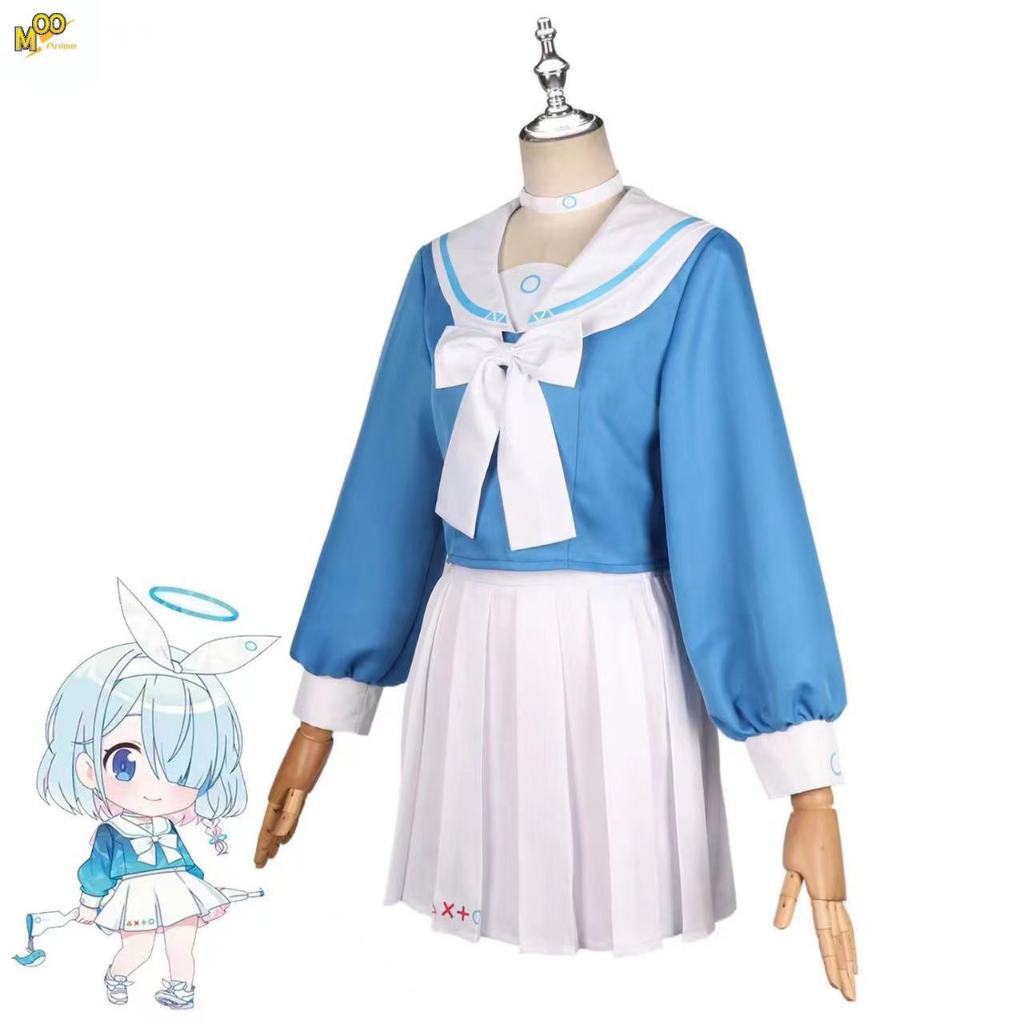 Blue Archive cosplay costume arona cosplay costume and wig Anime party costumes