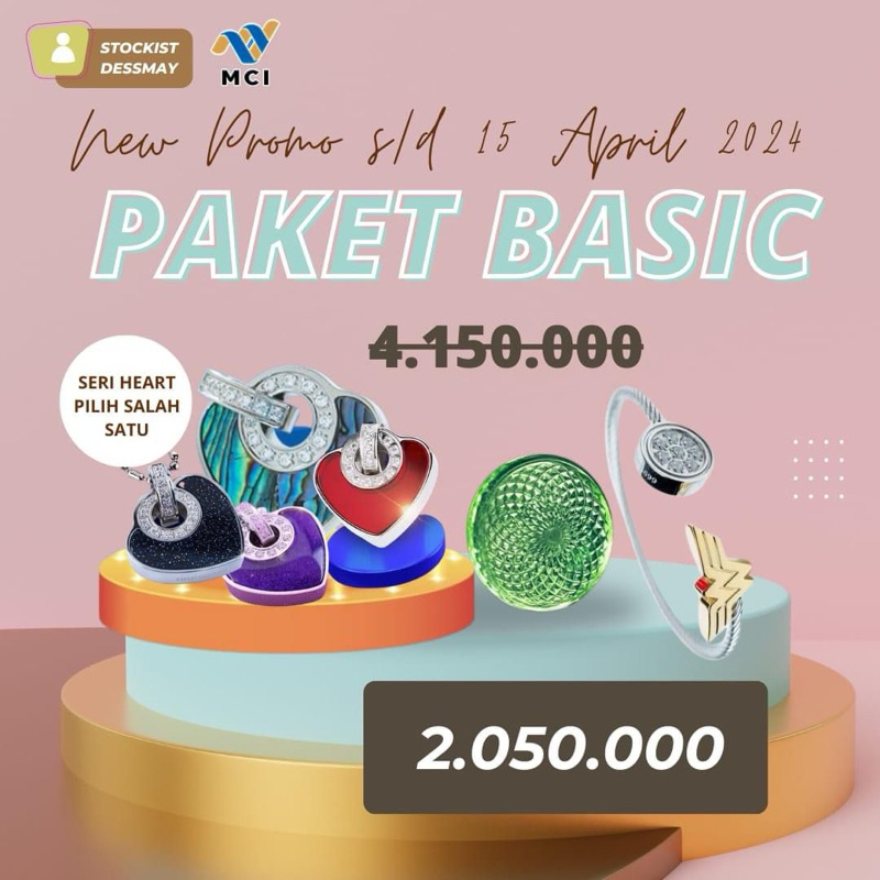 PROMO PAKET MCI/ PROMO BIOGLASS/ PROMO KALUNG MCI/ PAKET MURAH MCI