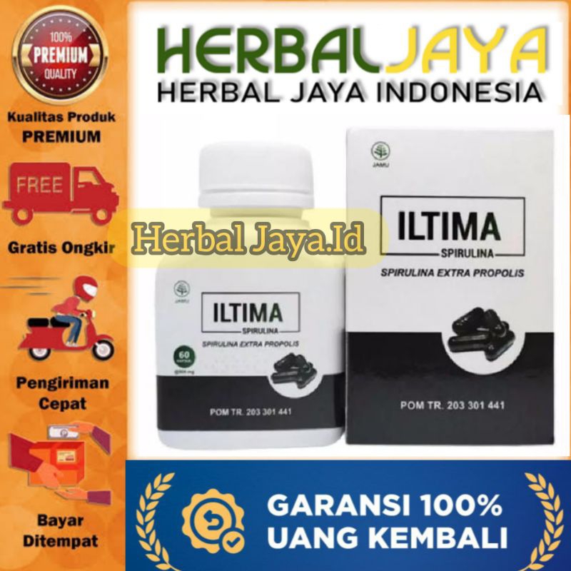 ILTIMA SPIRULINA ORIGINAL | OBAT BATU GINJAL HERBAL ALAMI