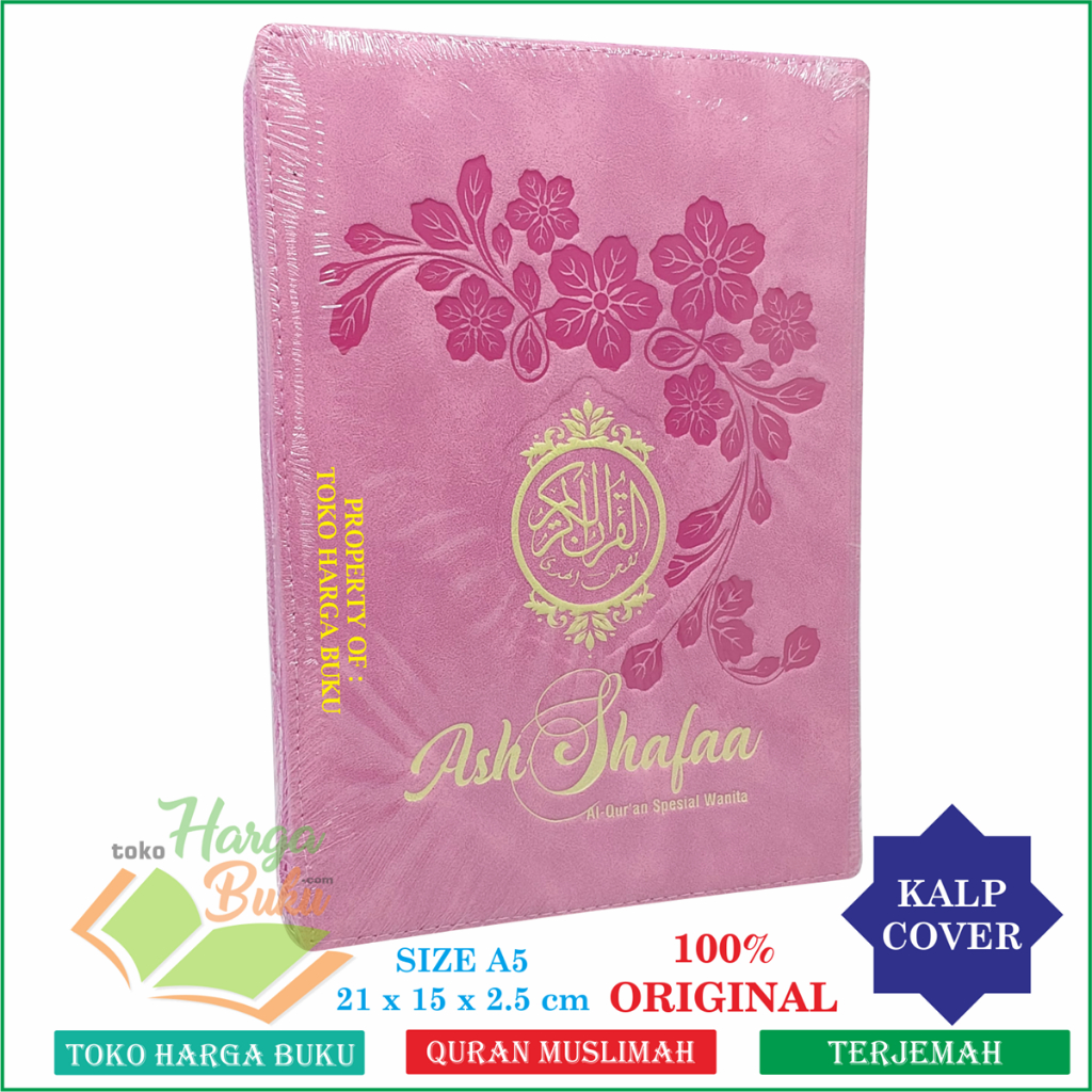 Al-Quran Ash-Shafaa - Al-Quran Spesial Wanita Ash Shafa Terjemah Jaket Resleting GIP