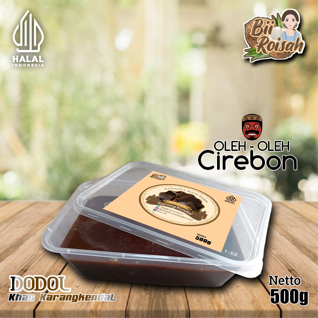 

Dodol Manis Gurih Enaknya Bikin Nagih Khas Karangkendal 500g