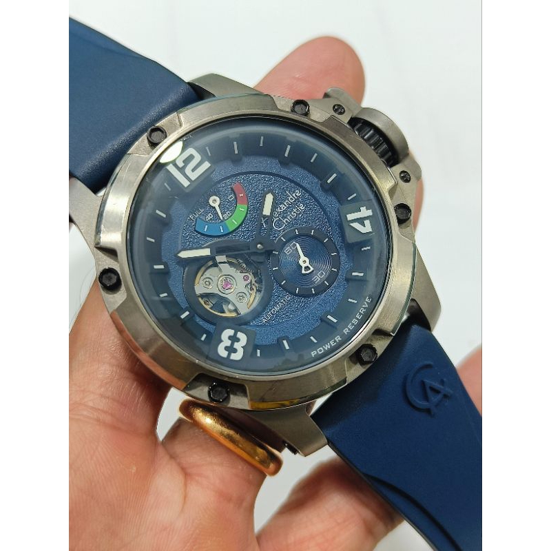 Alexandre Christie Pria automatic 6295mp original bekas Bagus cukup mulus normal semua