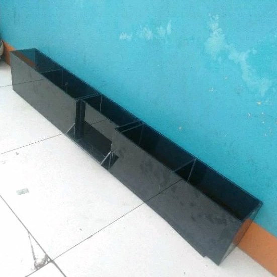 talang filter output kaca waterfall tengah panjang 70cm-100cm