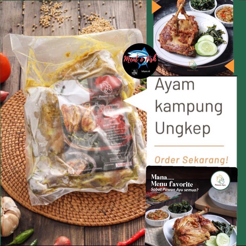 

AYAM KAMPUNG UNGKEP KARTOSURO |1EKOR