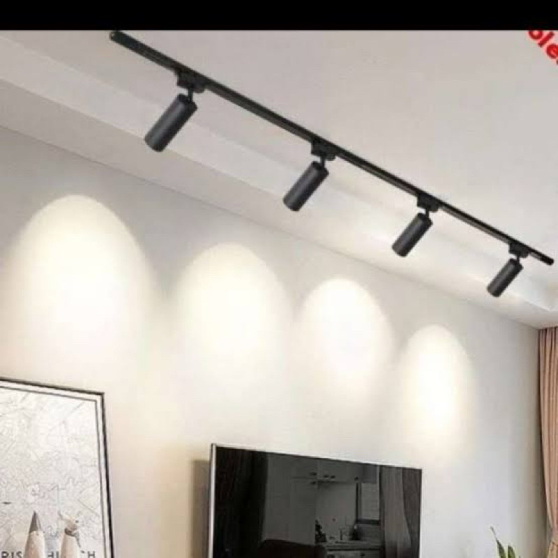 LAMPU RELL TRACK LED SOROT LAMPU SOROT TRACKLIGHT REL SPOTLIGHT
