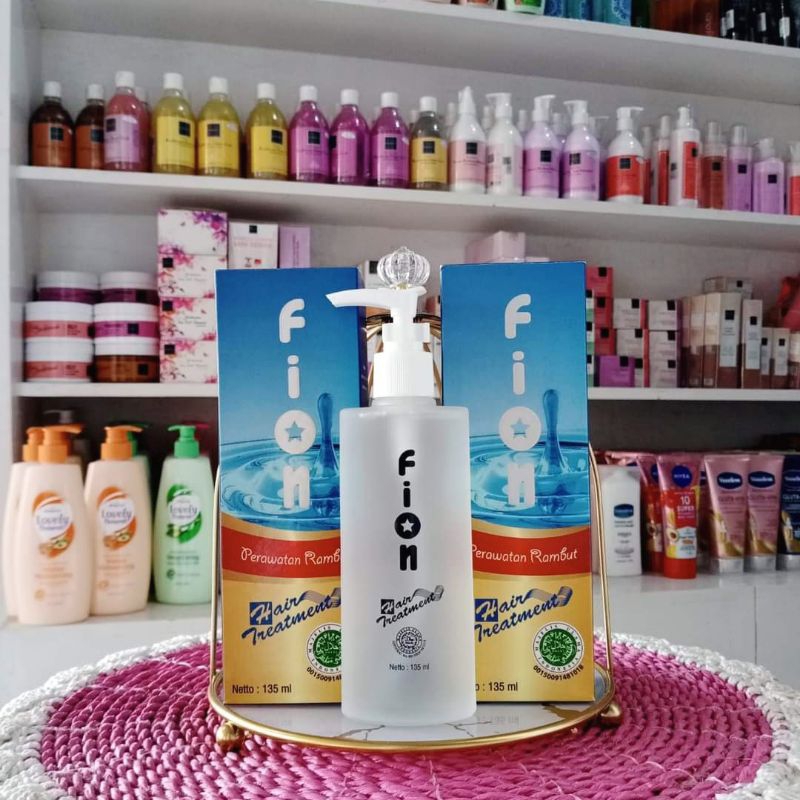 FION Perawatan Rambut 135 ML Hair Treatment Serum Vitamin Pelebat Ori