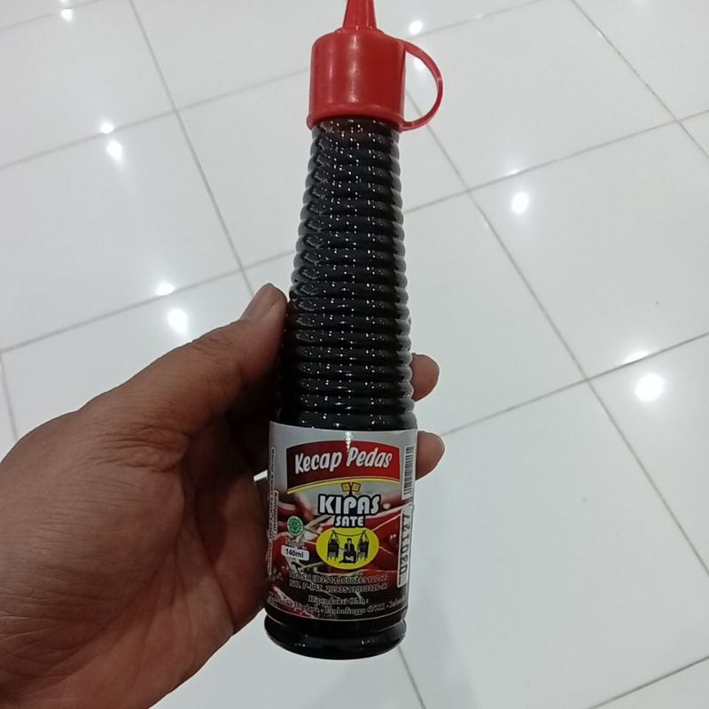 

Kecap Sate / Kipas Sate Kecap Pedas 140 ml Botol