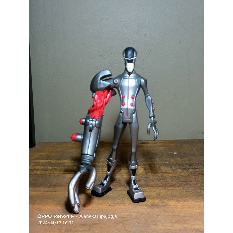 action figure the batman silver shadow head