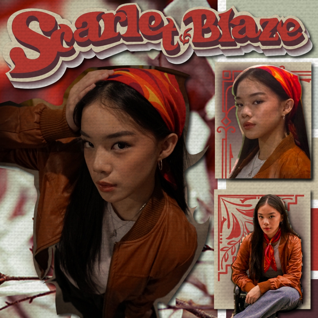 Slayer/ Bandana / Scraft motif Merah / Red