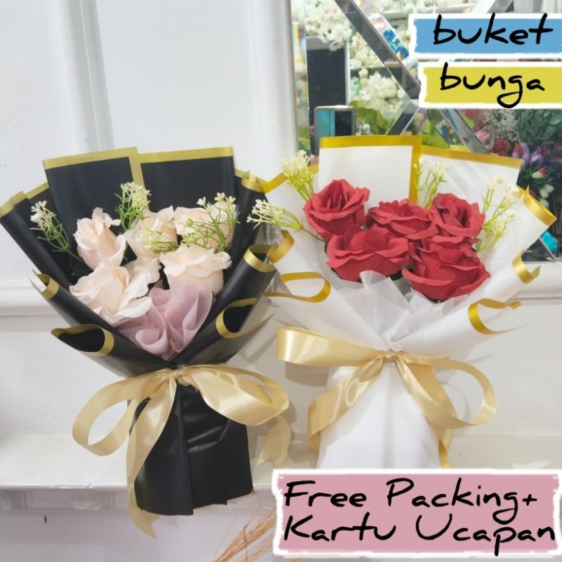 Buket Wisuda Cewek Cowok Bunga  / Bucket Bunga Graduation Pelulusan Cewe Cowo Hadiah Ulang Tahun Ult