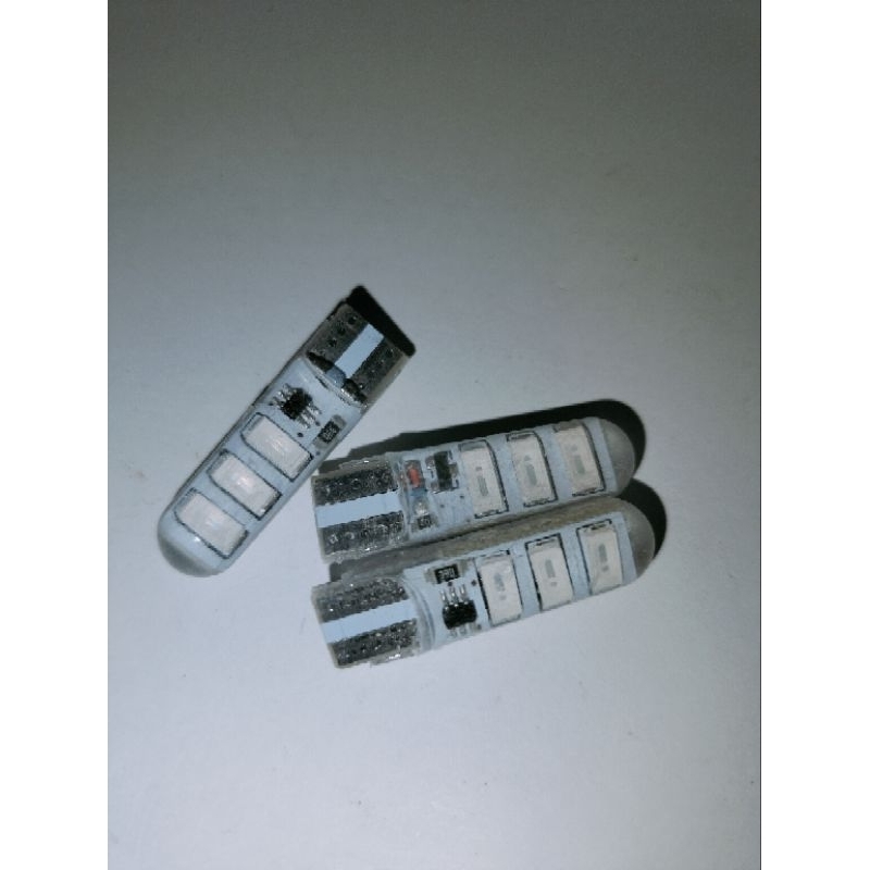 lampu led T10 sein senja kedip flash biru