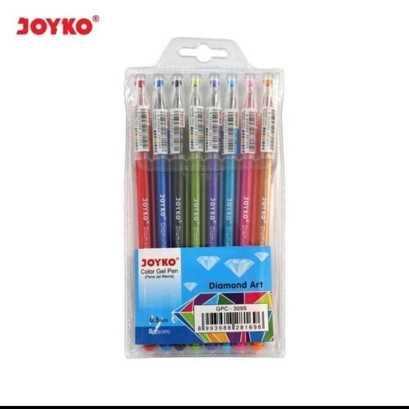 

Color Gel Pen / Pulepen / Pena Joyko GPC-309S