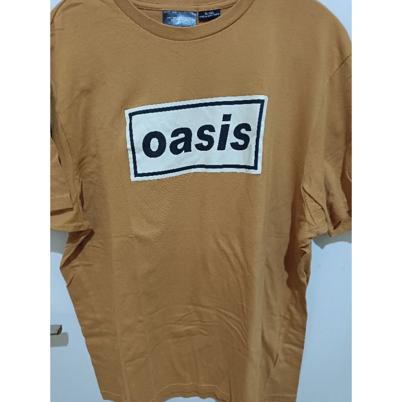 Kaos Band Original Oasis - Logo