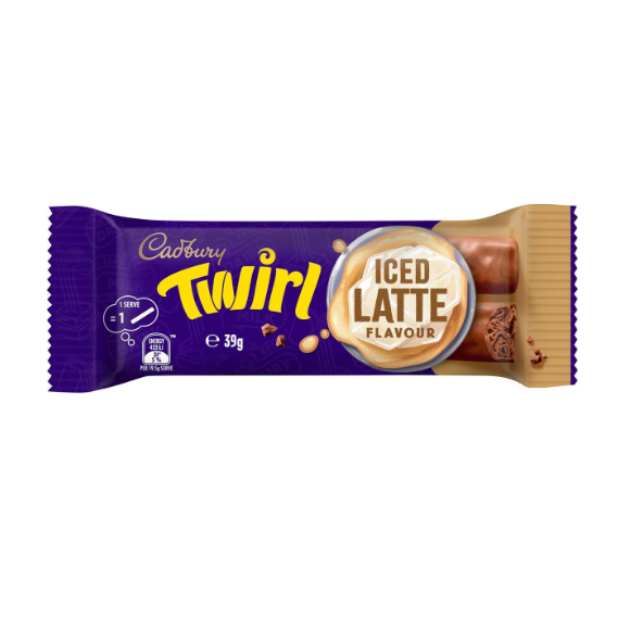 

Cadbury Twirl Iced Latte Flavour Chocolate Bar 39g