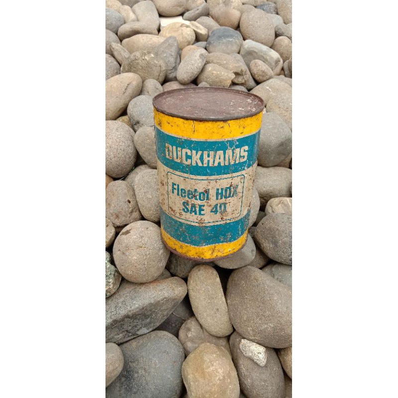 oli mesin jadul oli lawas oli mesin lawas Duckhams SAE 40 original NOS