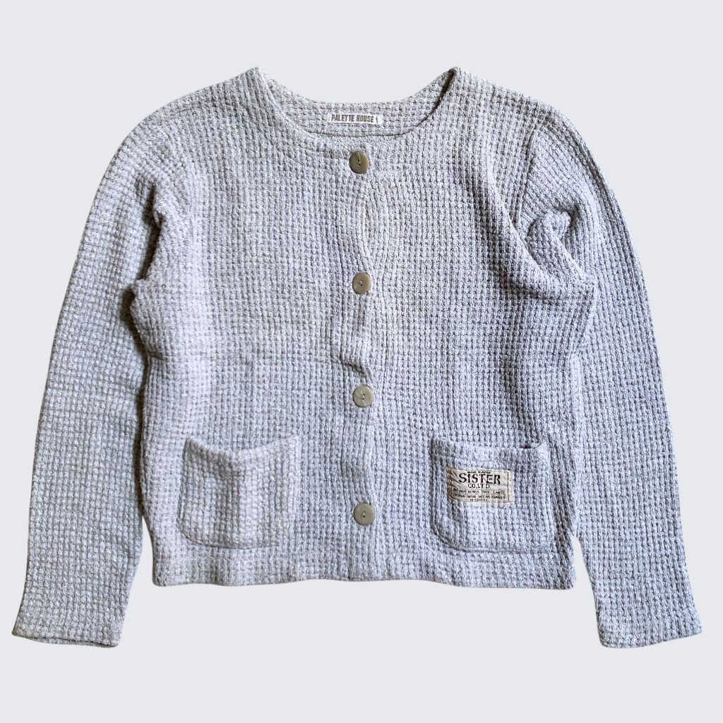1990s Sister Japan by Issey Miyake Palette House Wmns Knit Cardigan - Unisex - XS