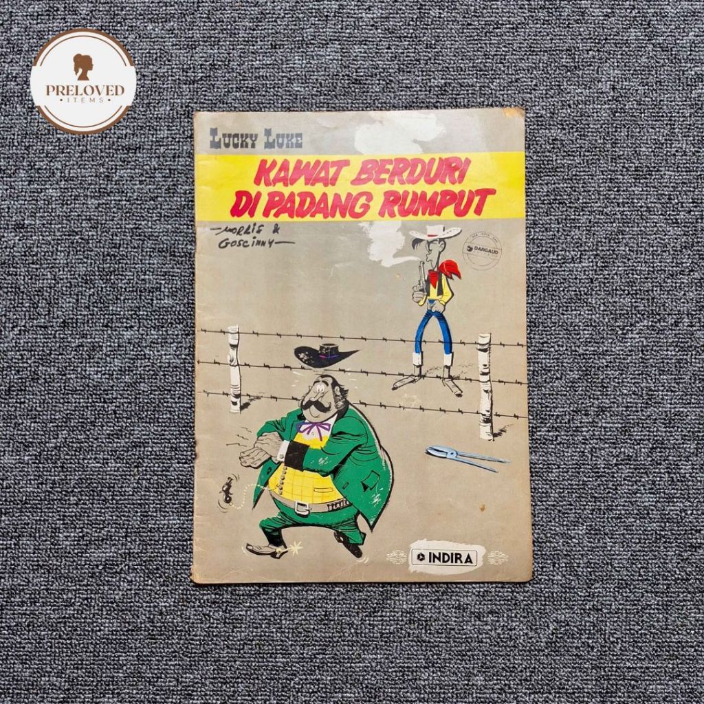 Komik Lucky Luke - Kawat Berduri di Padang Rumput (1987)