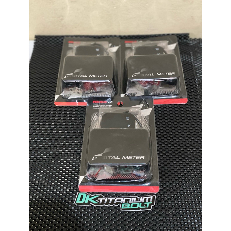 VOLTMETER KOSO DIGITAL 3in1 UNIVERSALL
