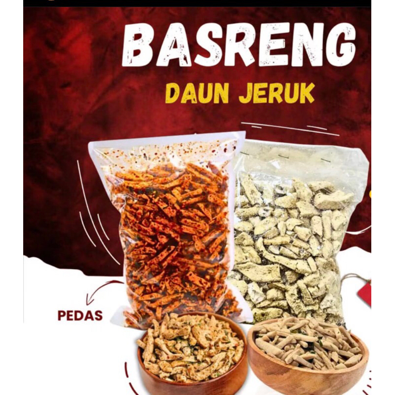 

basreng pedas daun jeruk dan basreng original daun jeruk 250gram