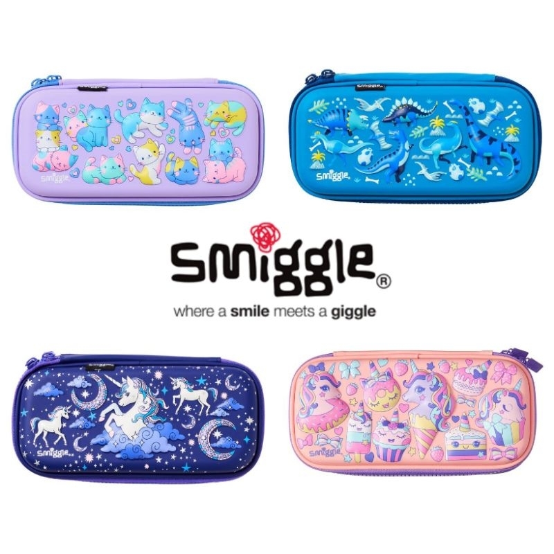 

Smiggle Pencil Case Hardtop Double Up Smiggle Character Pocket Pencil Tempat Pensil Smiggle