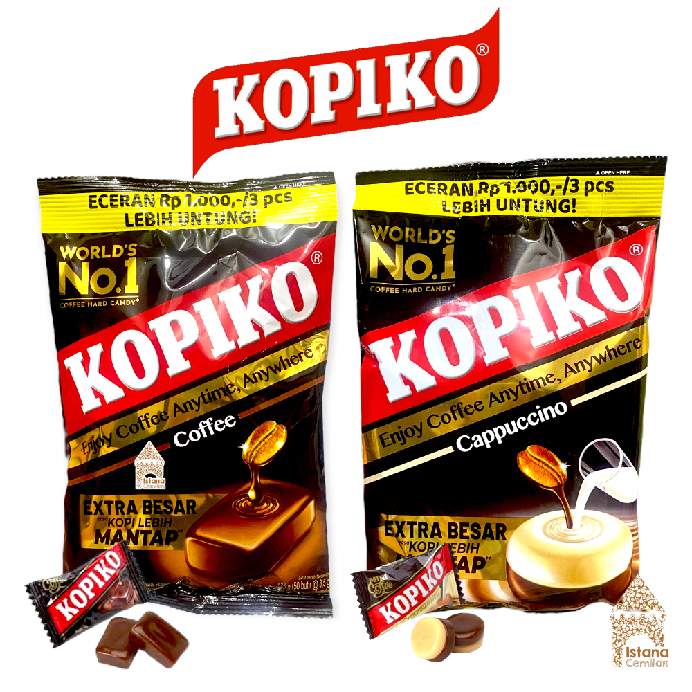 

Kopiko Permen Kopi 175 Gram (Isi 50 butir)