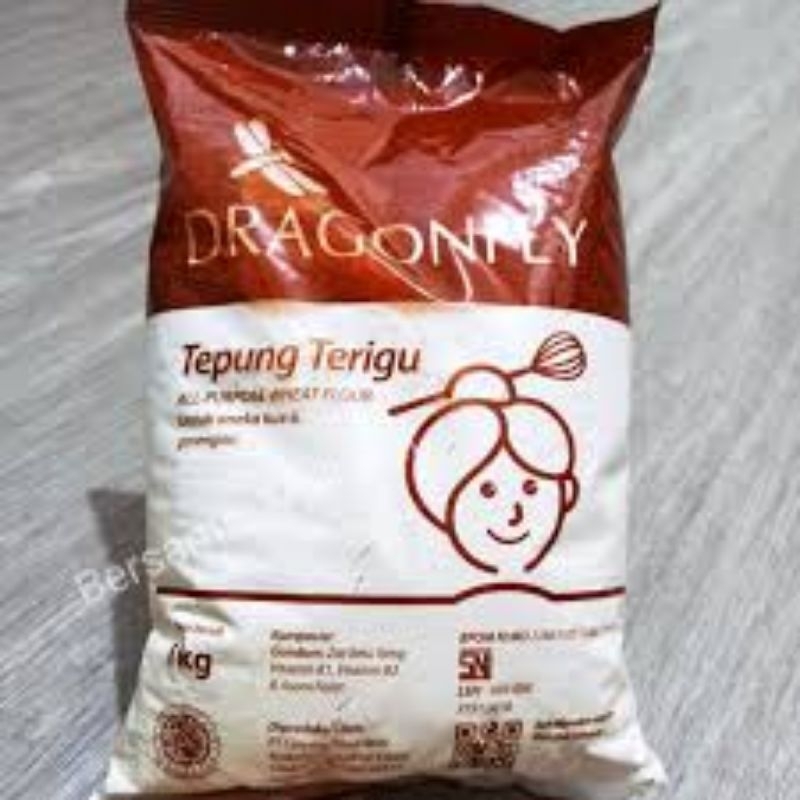 

Tepung Terigu / Gandum Dragonfly 1000gram