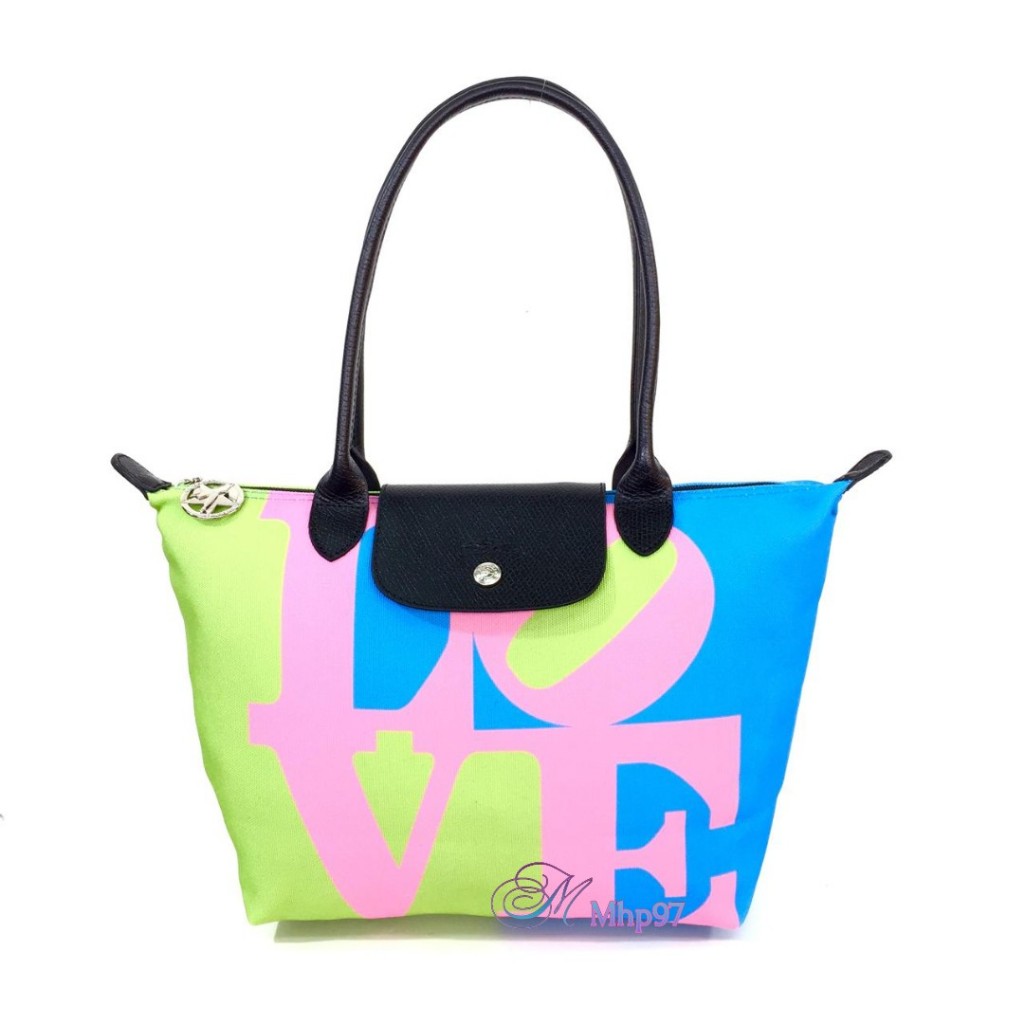 Long*champ X Robert Indiana Tote Bag Medium