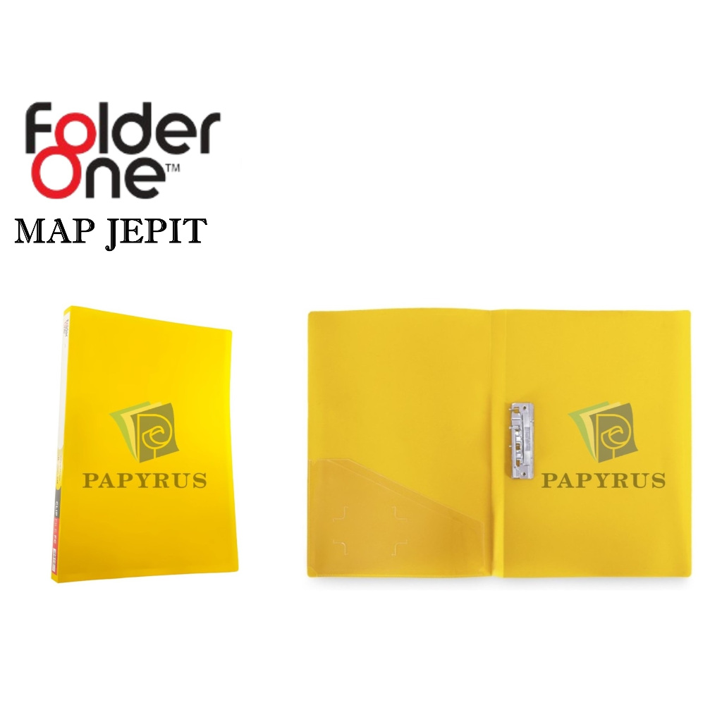 

MAP JEPIT / CLIP FILE FOLDER ONE KUNING