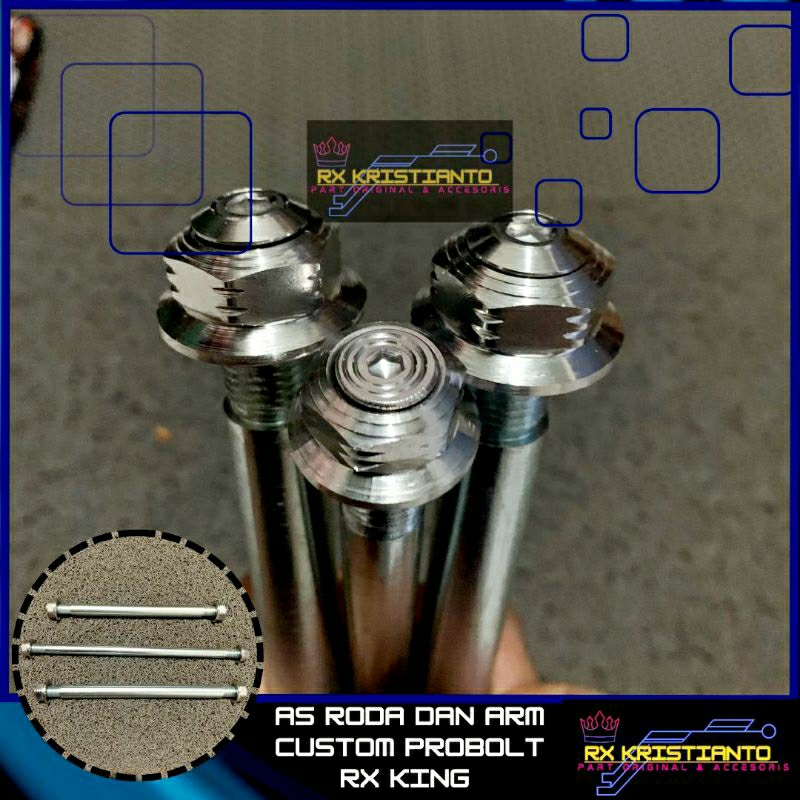 AS RODA ARM CUSTOM CUSTOME PROBOLT RXKING MUR STAINLESS RXKING RX KING RXK