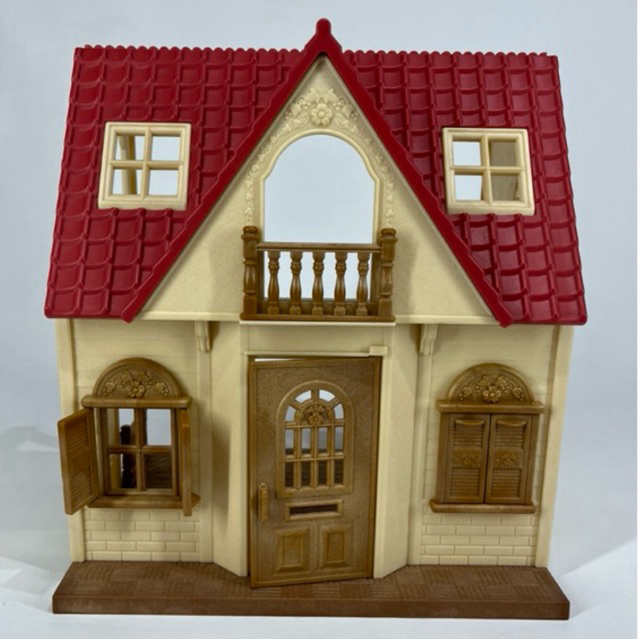 Sylvanian Families Red Roof Cozy Cottage House Preloved Original