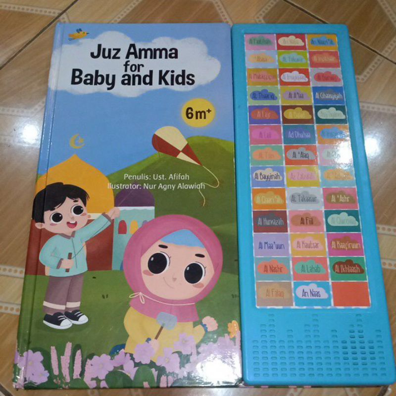 PRELOVED SOUNDBOOK JUZ AMMA FOR BABY AND KIDS