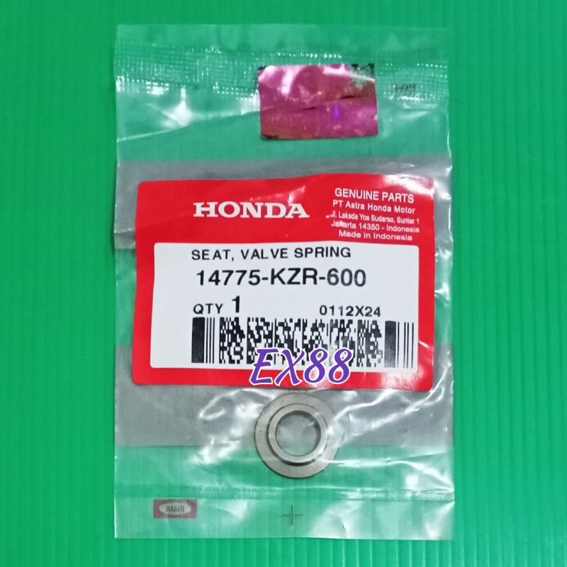 TOPI DUDUKAN PER KLEP BAWAH VARIO 125 150 / PCX 150 / ADV 150 ORIGINAL AHM ASLI 14775-KZR-600