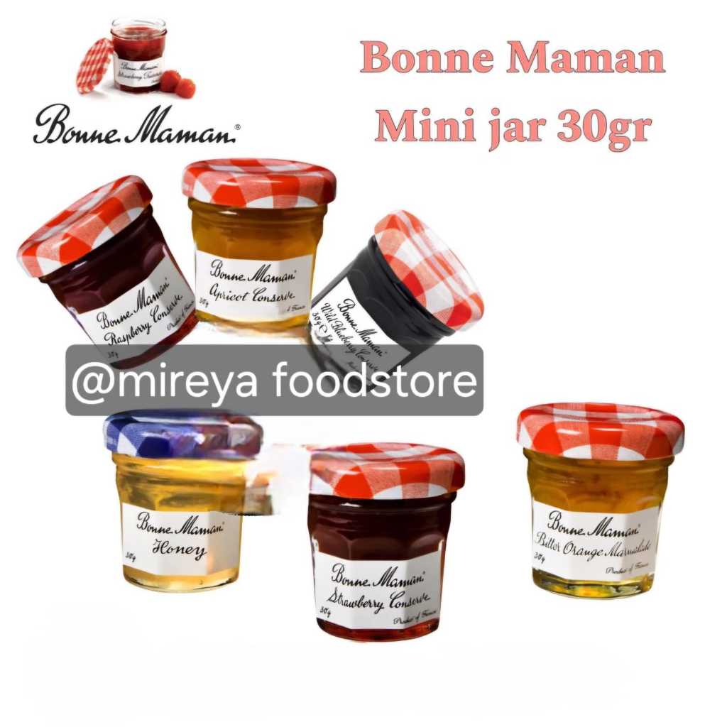 

Bonne Maman selai all variant 30gr