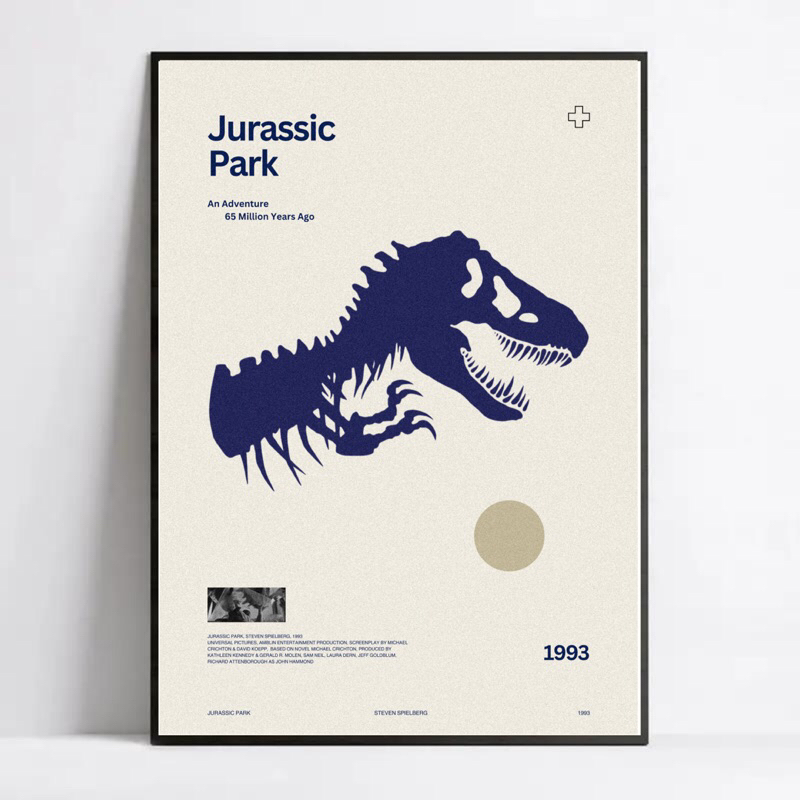 Poster Frame - Jurassic Park, 1993