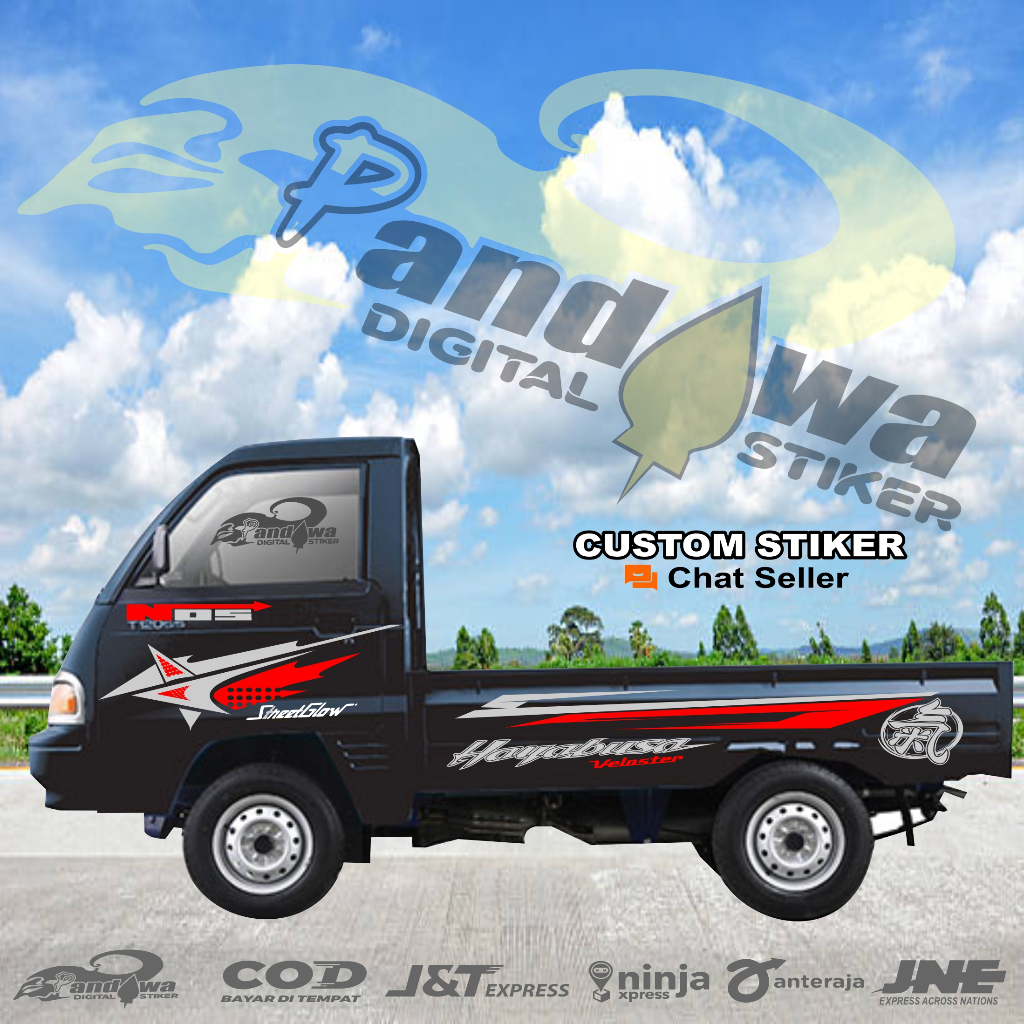 sticker mobil pick up mitsubishi t120 ss sticker mobil l300