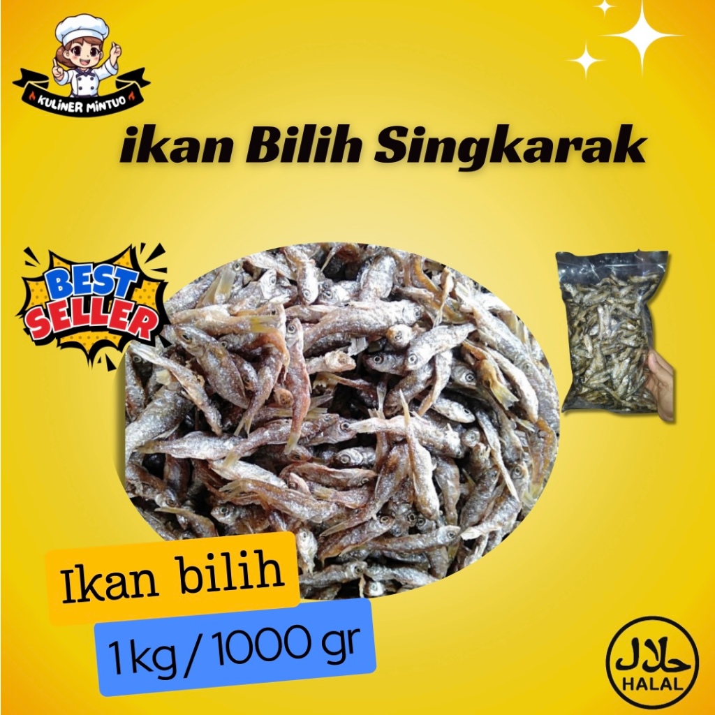 

PALING LARIS!! ikan bilih padang, ikan bilih danau singkarak, super murah 1kg-BILIH SA KILO