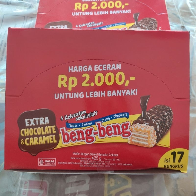 

Beng Beng Wafer Caramel | Isi 17 pcs