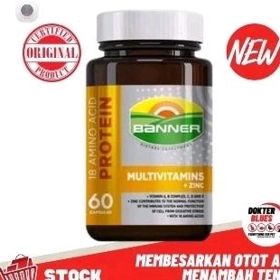 BANNER GOLD 60 BUTIR OBAT VITAMIN PENAMBAH TENAGA AYAM ADUAN AYAM JAGO ORI IMPOR