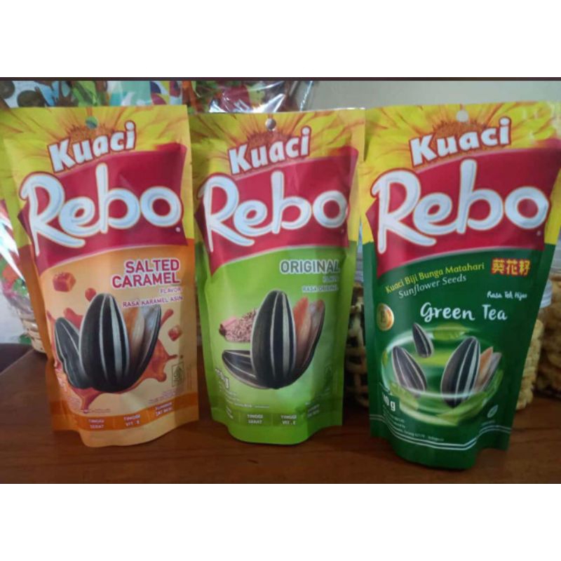 

Kuaci Rebo 150Gram harga 1 pc