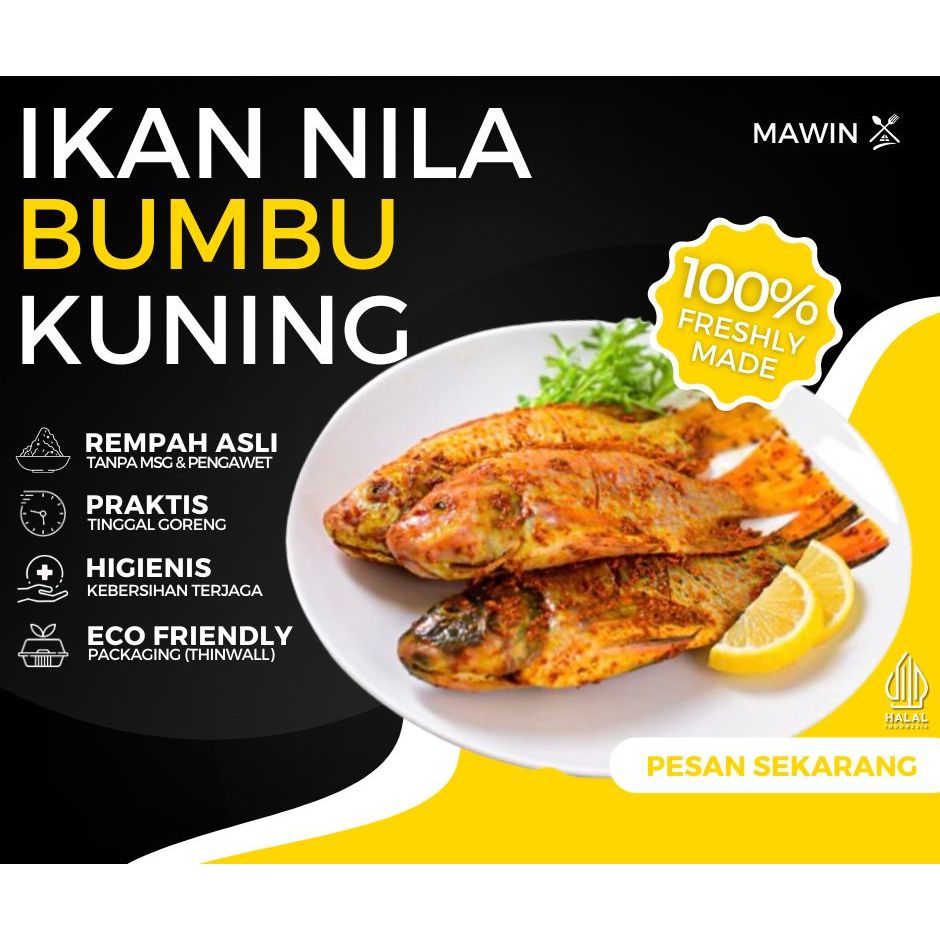 

MAWIN Ikan Nila Bumbu Kuning