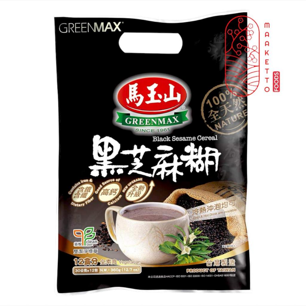 

Greenmax Black Sesame Cereal / Greenmax Sereal Wijen Hitam 360gr