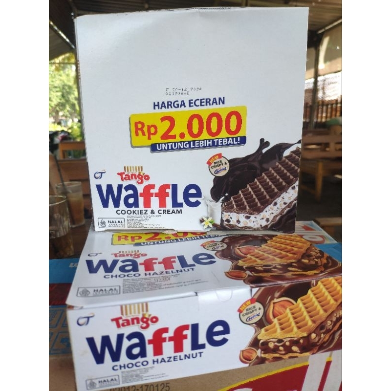 

tango waffle box 25gr isi 12pcs